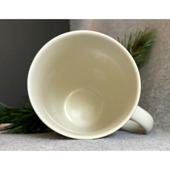 Spode Vintage Christmas Tree Mug Red Band Tall Design Hot Chocolate - Picture 6 of 8